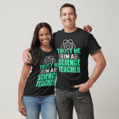 T-shirt Womens Trust Me I’m Science Teacher With Stem Supe (Unisexe)