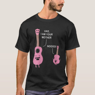 T-shirt Womens Uke Je Suis Votre Mère Ukulele Guitare Musi
