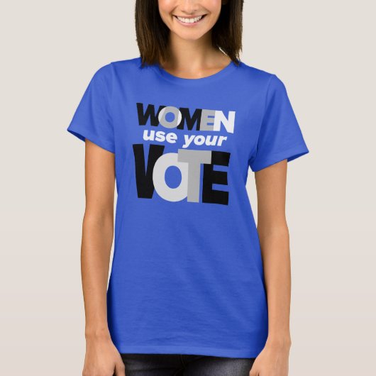 T-shirt Women's Vote (Devant)