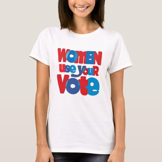 T-shirt Women's Vote (Devant)