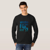 T-shirt Womens Warning I Might Flip Out Gymnastics Gymnast (Devant entier)