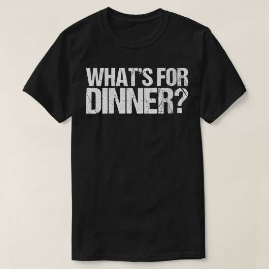 T-shirt Womens What's For Dinner VNeck (Design devant)