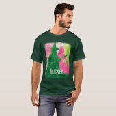 T-shirt Womens Wicked Elphaba Glindaonal VNeck retro (Devant entier)