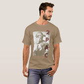 T-shirt Womensupacune In VNeck funny funny (Devant entier)