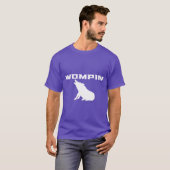 T-shirt WOMPIN blanc surdimensionné (Devant entier)