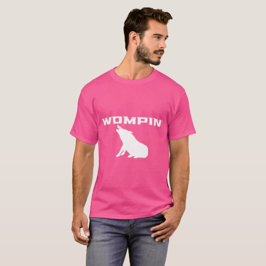 T-shirt WOMPIN white (Devant entier)