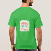 T-shirt Wonder Dream Découvrir (Dos)