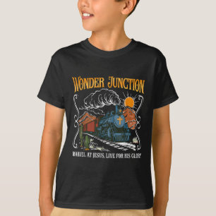 T-shirt Wonder Junction émerveillez-vous à Jésus Christian