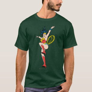 T-shirt Wonder Woman Arms Raised