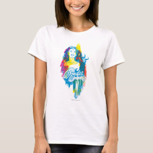 T-shirt Wonder Woman Colorée 1
