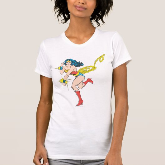 T-shirt Wonder Woman Cuffs (Devant)