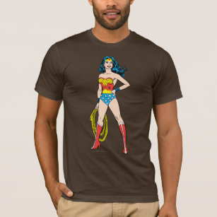 T-shirt Wonder Woman debout