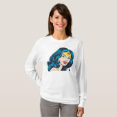 T-shirt Wonder Woman Face (Devant entier)