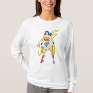T-shirt Wonder Woman Holds Lasso 5