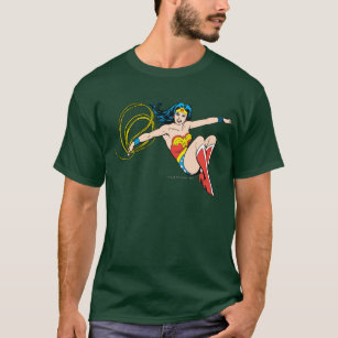 T-shirt Wonder Woman Jumping