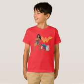 T-shirt Wonder Woman & PB (Devant entier)