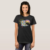 T-shirt Wonder Woman Rainbow (Devant entier)