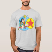 T-shirt Wonder Woman Red Star (Devant)