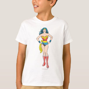 T-shirt Wonder Woman tient sur les hanches
