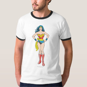 T-shirt Wonder Woman tient sur les hanches