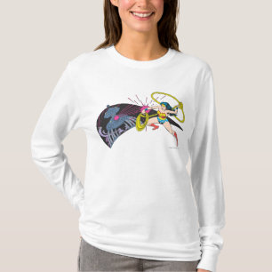 T-shirt Wonder Woman vs Robot