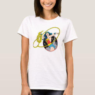 T-shirt Wonder Woman with City Background