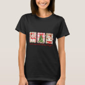 T-shirt Wonderful Time Of Year Merry Xmas Santa Snowman Xm (Devant)