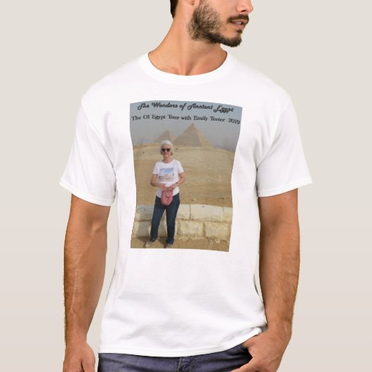 T-shirt Wonders of Ancient Egypt 2019 Tour (Devant)