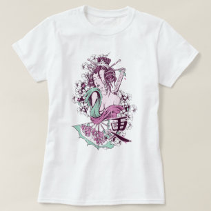 T-shirt Wondrous Geisha