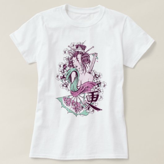 T-shirt Wondrous Geisha (Design devant)