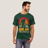 T-shirt Wood Ape National Search Team Sasquatch (Devant entier)
