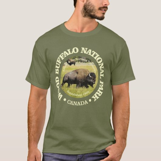 T-shirt Wood Buffalo NP (Devant)