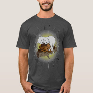 T-shirt WoodampCatampCafé gris