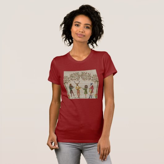 T-shirt Woodland Animaux Minstrel Group (Devant entier)