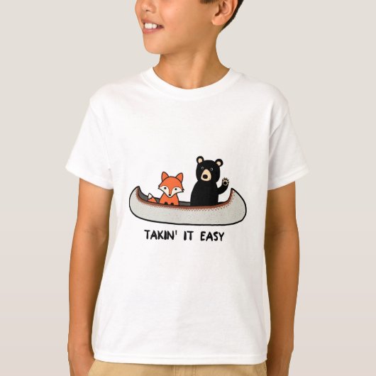 T-Shirt Woodland, Prends-le facilement (Devant)
