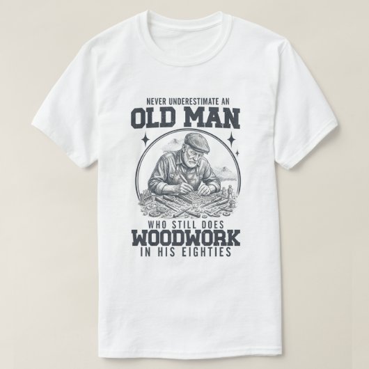 T-shirt Woodworker Daily Commute Coffee – Funny Carpenter  (Design devant)