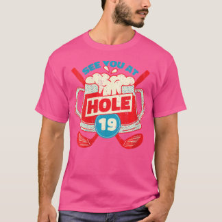 T-shirt Woody Golf Dit Avec Golf Club Comme Un Golf Amusan