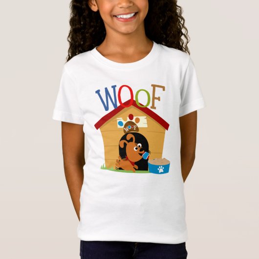 T-Shirt Woof Dog (Devant)