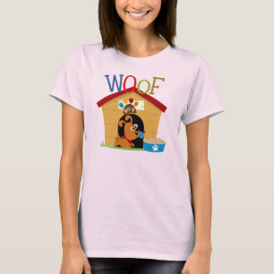 T-shirt Woof Dog