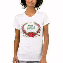 Woof Woof Christmas Shirt - Customizable Text 