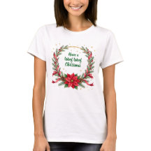 Woof Woof Christmas Shirt - Customizable Text 