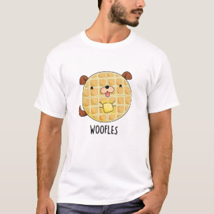 T-shirt Woofles Doggy Doggy Waffle Pun
