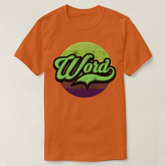 T-shirt Word (Design devant)