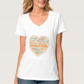 T-shirt Word Cloud (Devant)