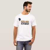 T-shirt “Work Hard Dream Big” Motivational (Devant entier)