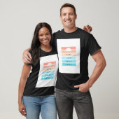 T-shirt Work Save Travel Repeat Illustration (Unisexe)