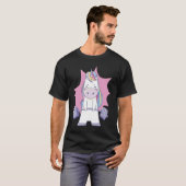 T-shirt Workout Gym Unicorn (Devant entier)