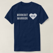 T-shirt Workout warrior (Design devant)