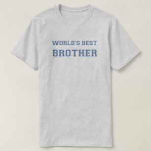 T-shirt World Best Brother