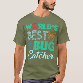 T-shirt World Best Bug Catcher T Shirt - Bug Hunter Pour